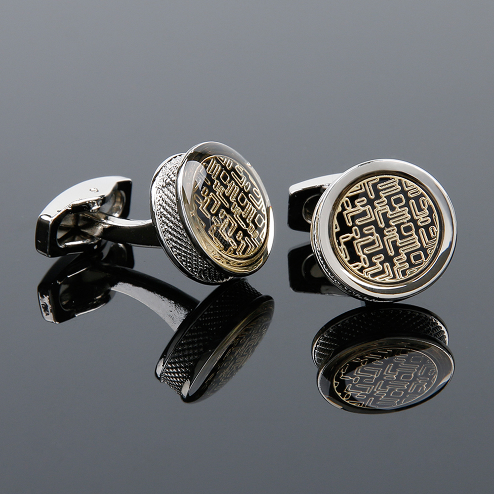Dress Shirt French Cuff - Cuff Links for Men TOMYE XK19S133