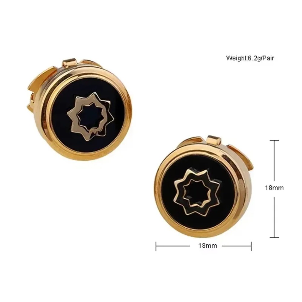 Round Cufflinks High-end Simpl - High End Men'S Formal Wear recension och pris