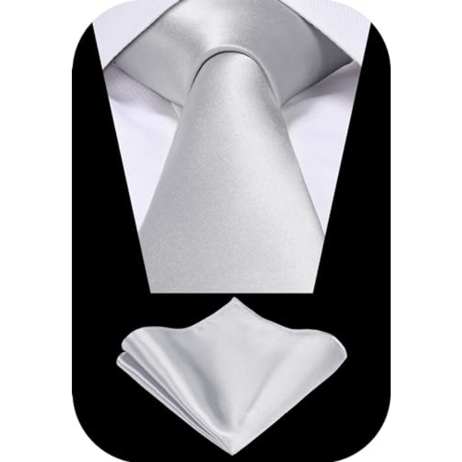 Solid Satin Woven dyed Color F - Pocket Square Set recension och pris