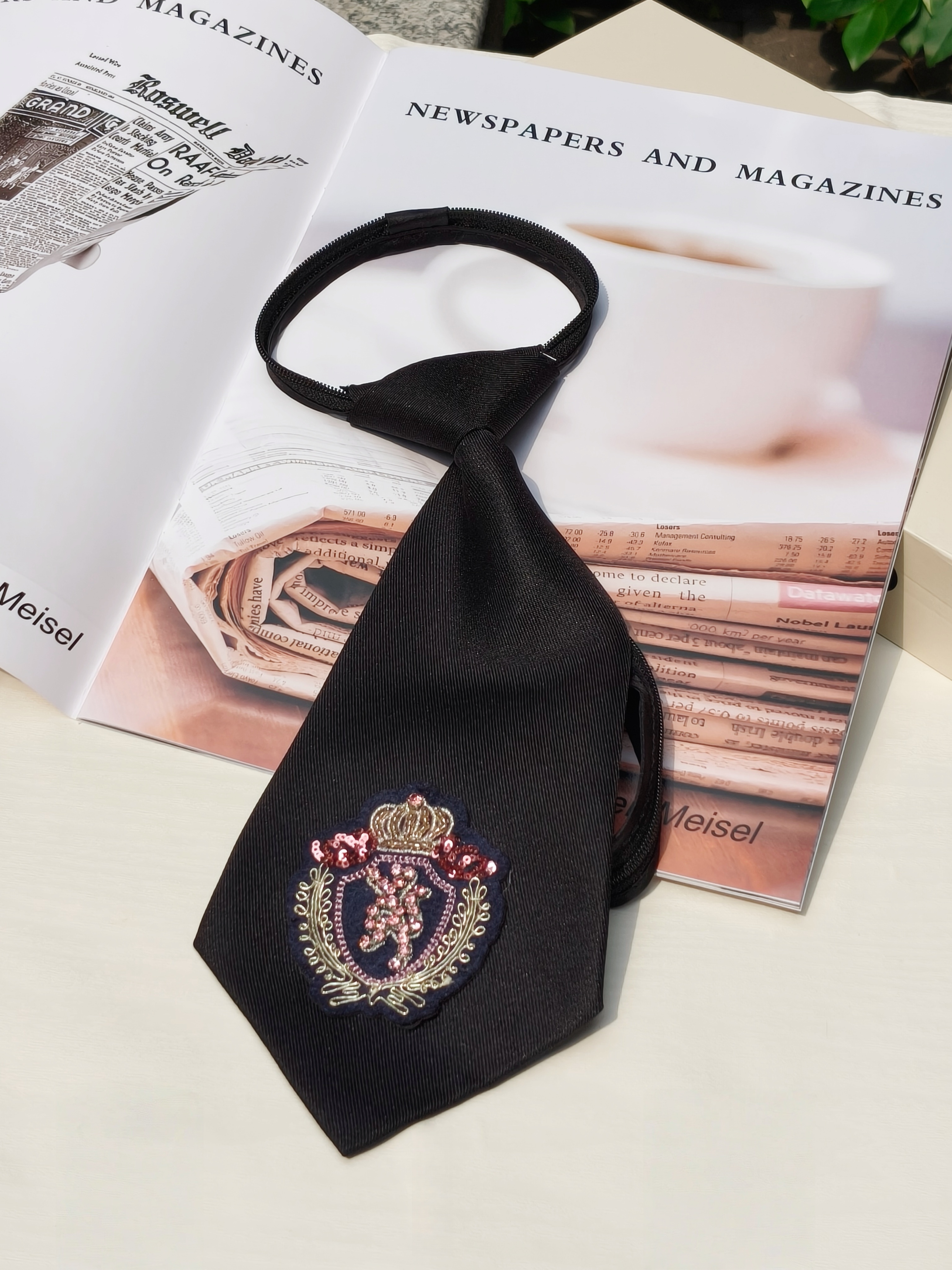 High-End Crown Badge Black Tie - High End Men'S Formal Wear recension och pris