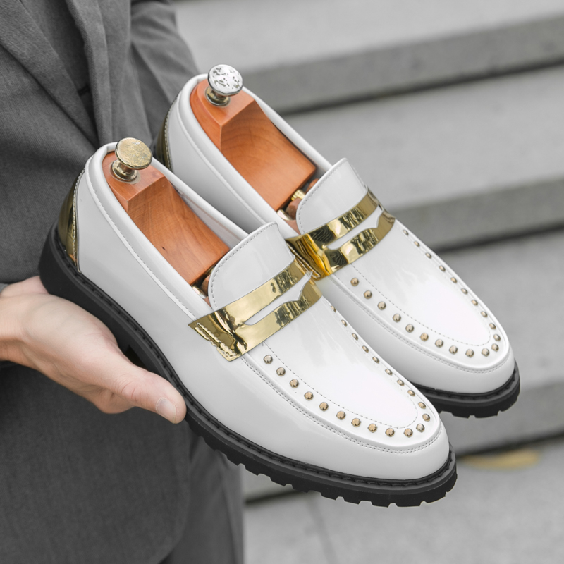 Men Fashionable Loafers PU Thi - Men'S Style Formal Wear recension och pris