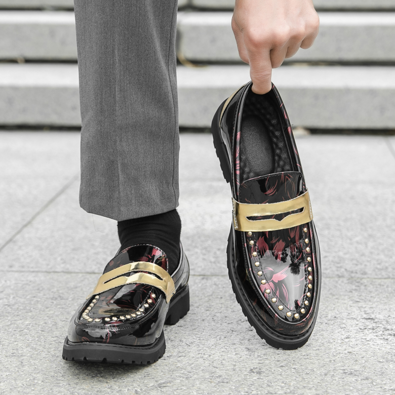 Men Fashionable Loafers PU Thi - Men'S Style Formal Wear recension och pris