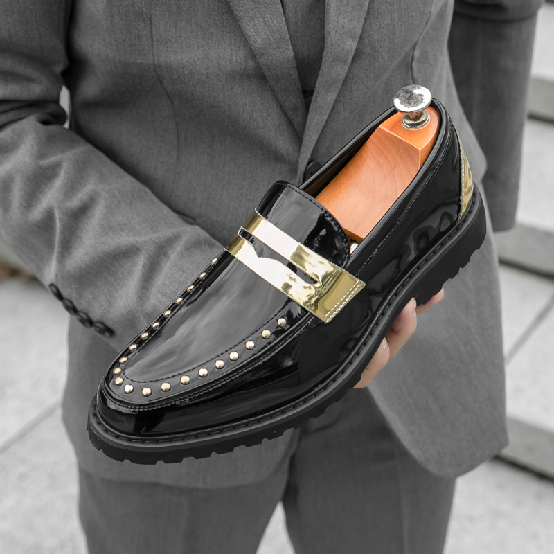 Men Fashionable Loafers PU Thi - Men'S Style Formal Wear recension och pris