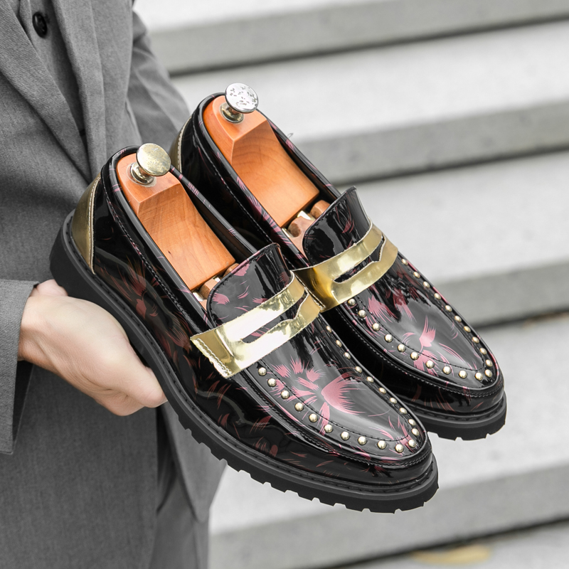 Men Fashionable Loafers PU Thi - Men'S Style Formal Wear recension och pris