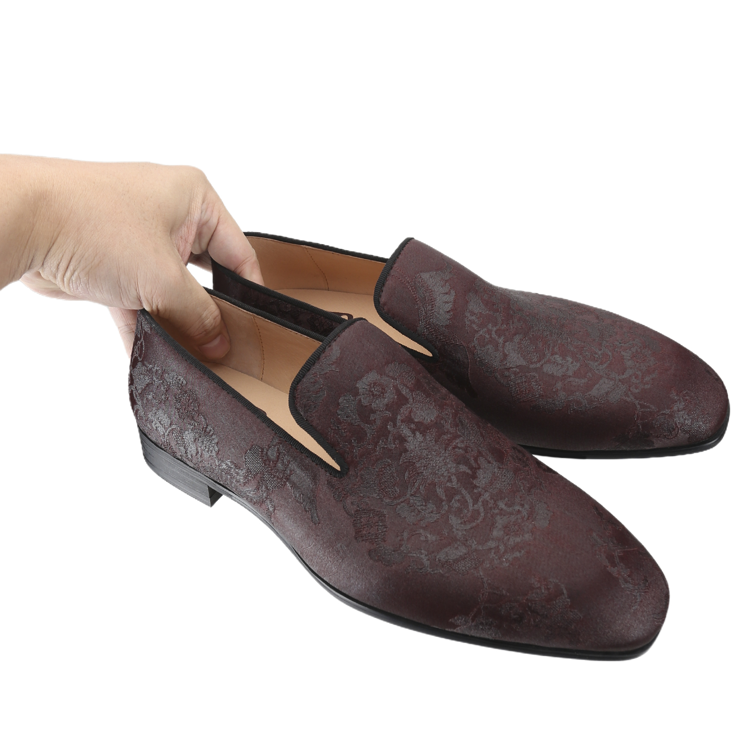 Piergitar Dark Brown Handmade  - Men Formal Wear For Wedding recension och pris
