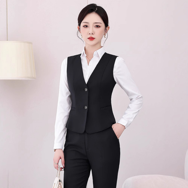 Professional Vest for Women202 - Dress Pant Flat Front recension och pris