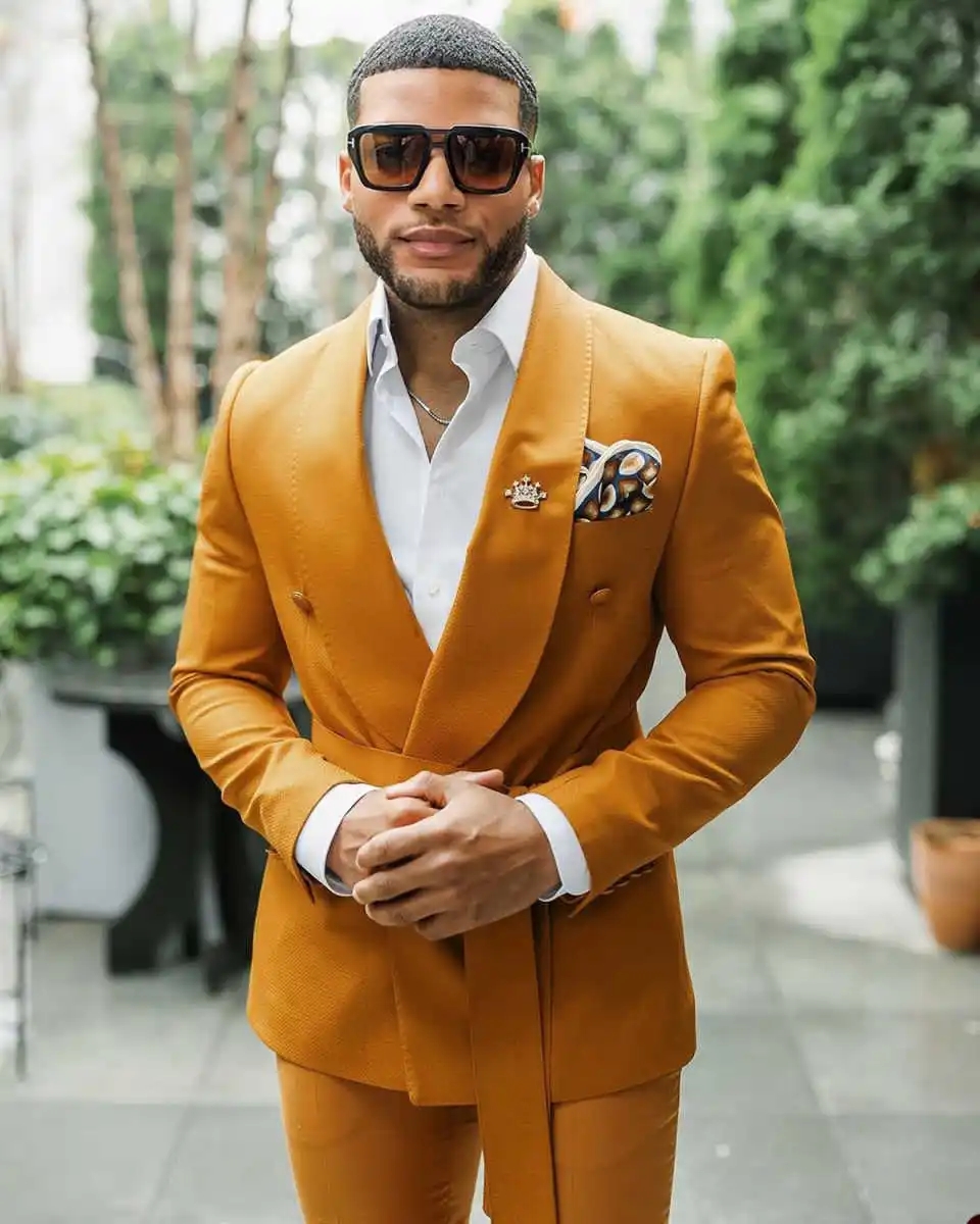 Modern Men Suits With Belt Sha - Men Formal Wear Modern recension och pris