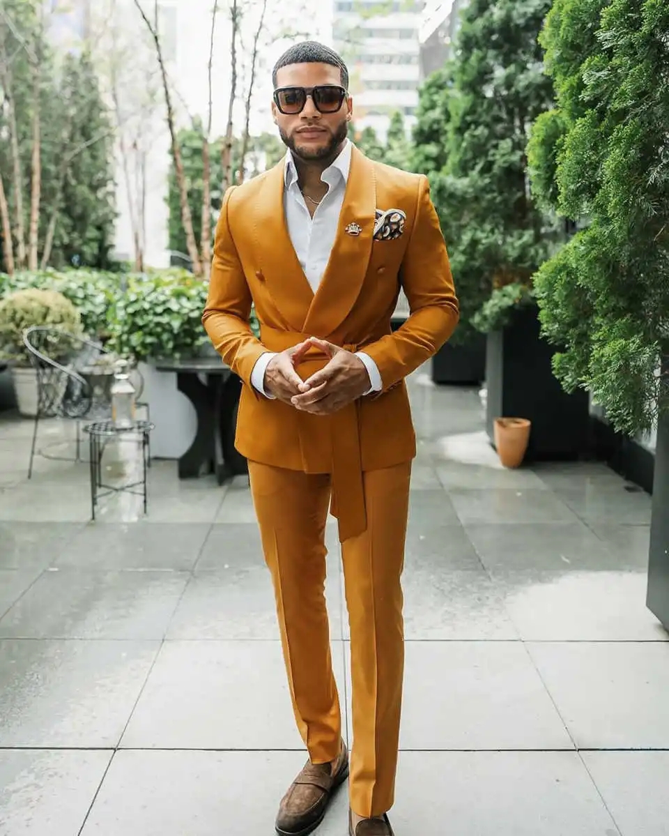 Modern Men Suits With Belt Sha - Men Formal Wear Modern recension och pris