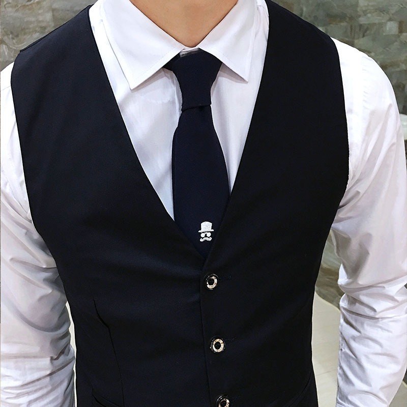 Men British Slim Fit Suit Vest - Men'S Formal Wear For Office recension och pris