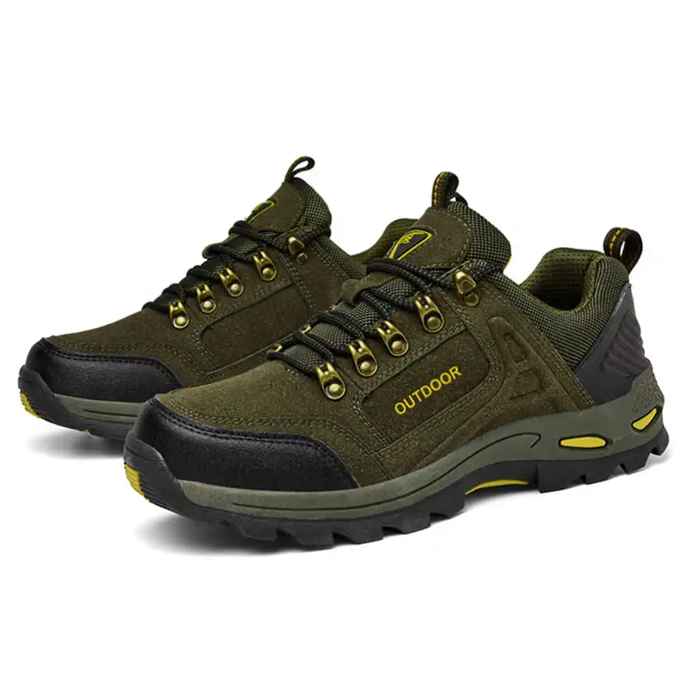 Non-slip Lace Up Hiking Tennis - Men'S Semi Formal Office Wear recension och pris