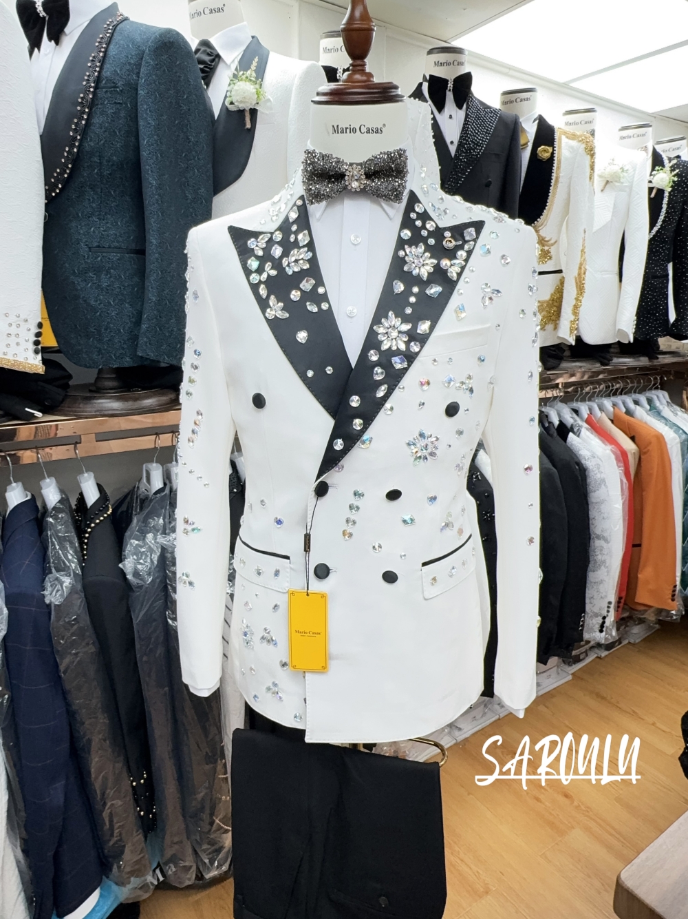 2025 Sparkly In Stock Crystals - Men Formal Wear Fashion recension och pris