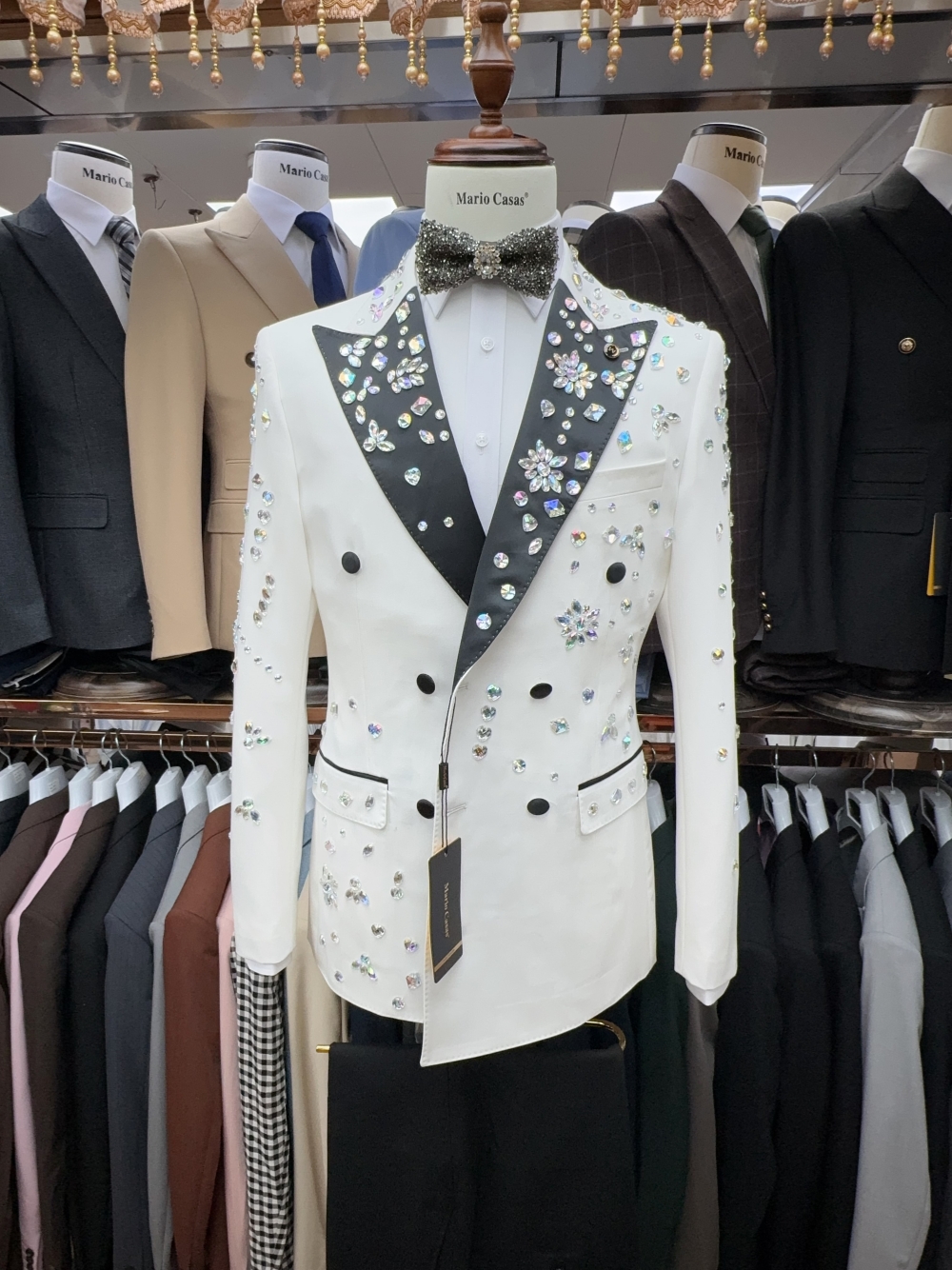 2025 Sparkly In Stock Crystals - Men Formal Wear Fashion recension och pris