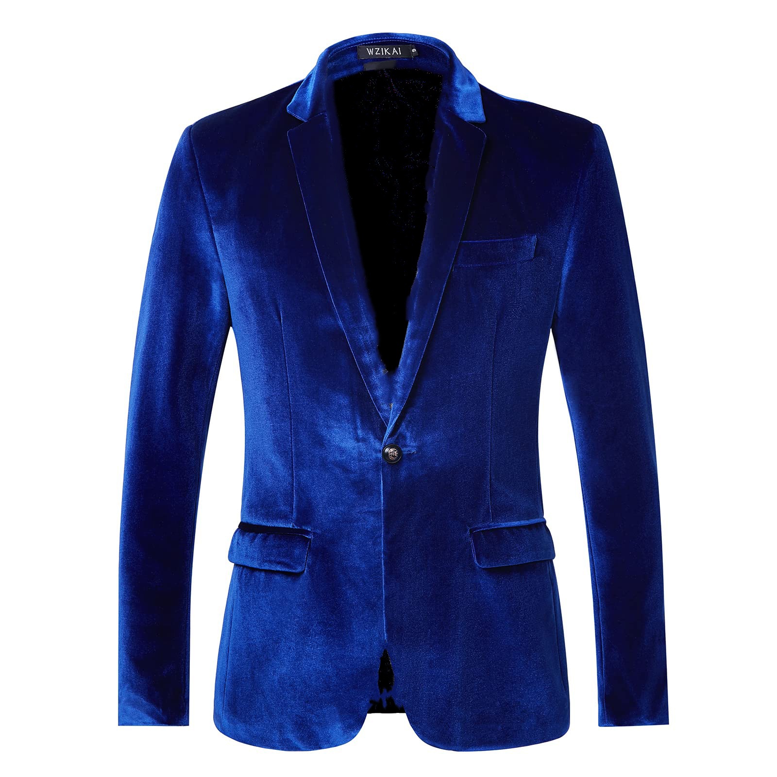 Men's Slim Fit Velvet Blazer J - Men'S Style Formal Wear recension och pris