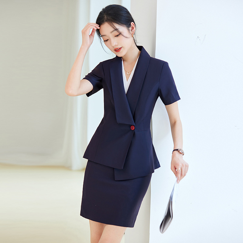 2025Summer New Short Sleeve Su - Dress Pant Flat Front recension och pris