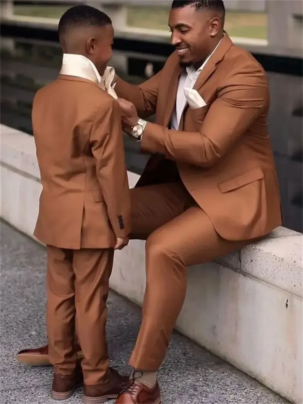 2 Pieces Dark Brown Men Suits  - Men Formal Wear For Wedding recension och pris