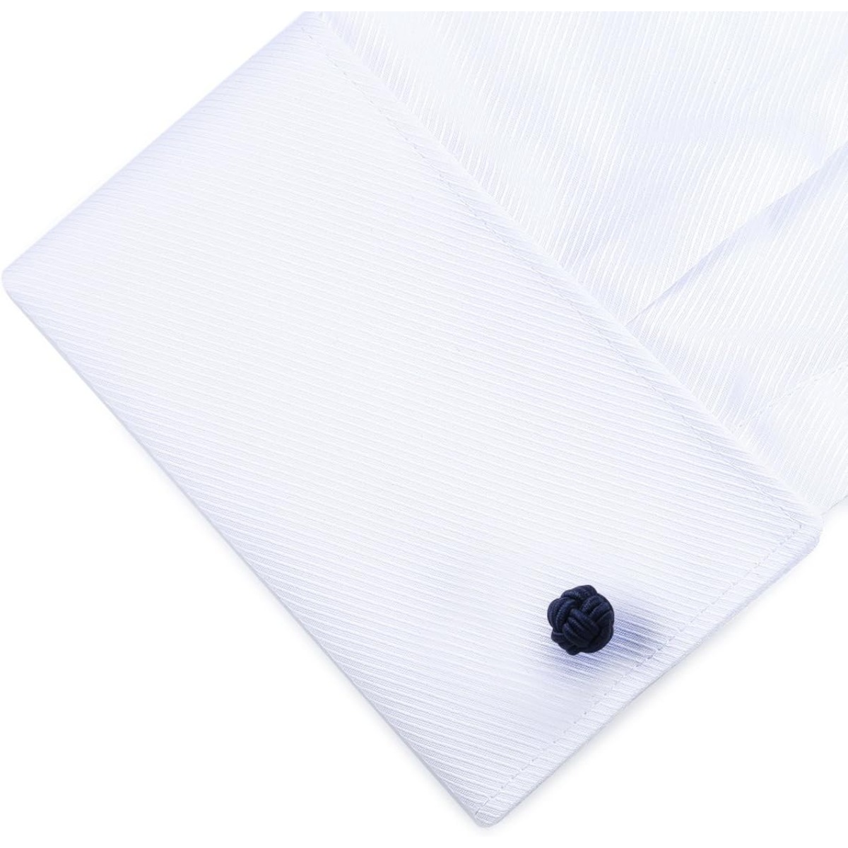 5 Pairs Unisex Fabric Knot Cuf - Men'S Formal Wear For Office recension och pris
