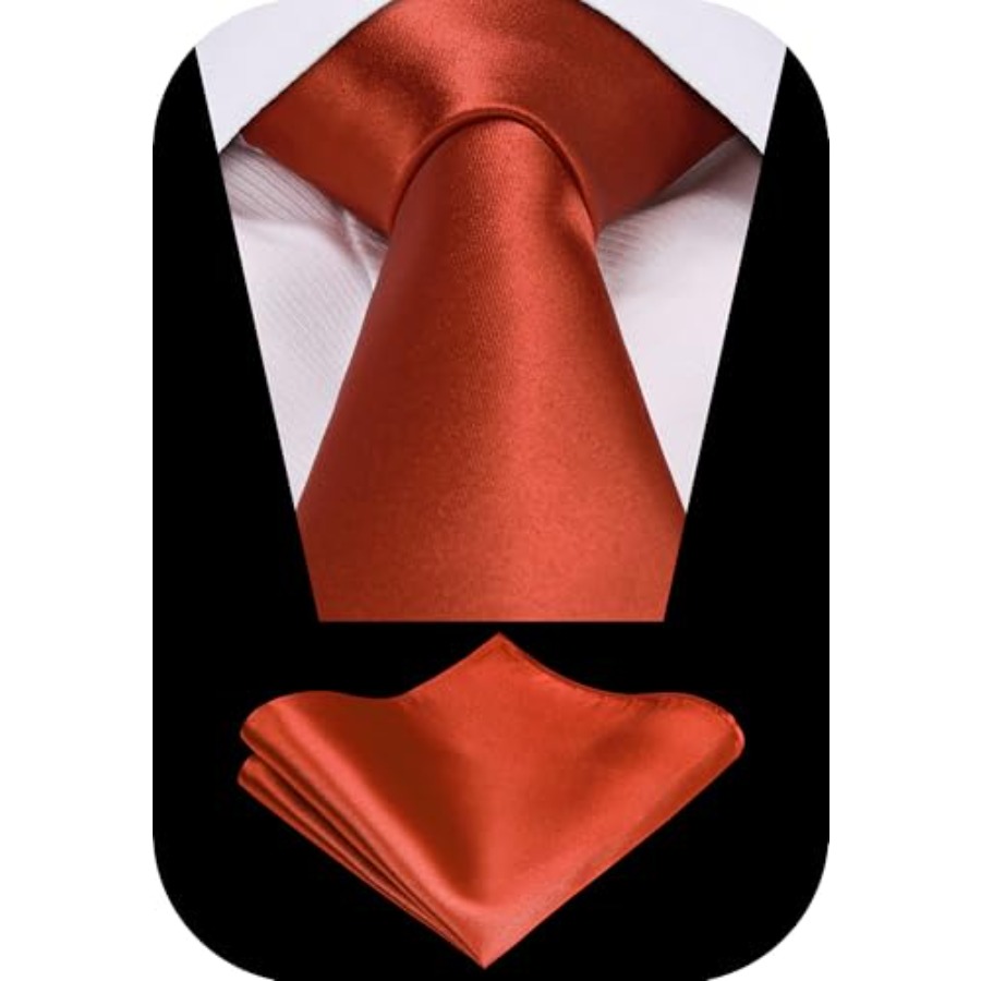 Solid Satin Woven dyed Color F - Pocket Square Set recension och pris