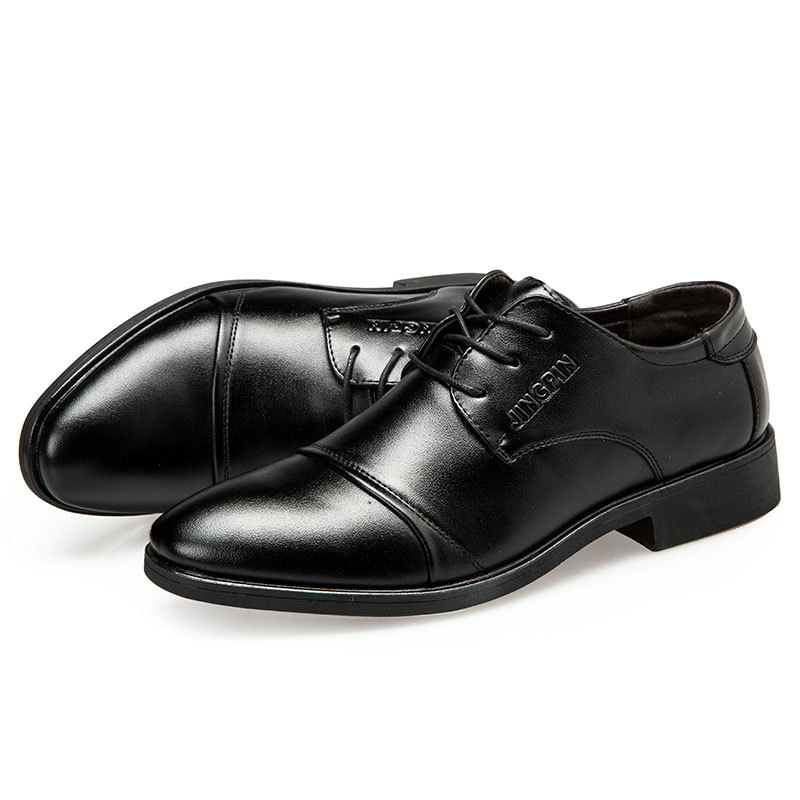 Large-sized men's leather shoe - Men Formal Wear For Wedding recension och pris