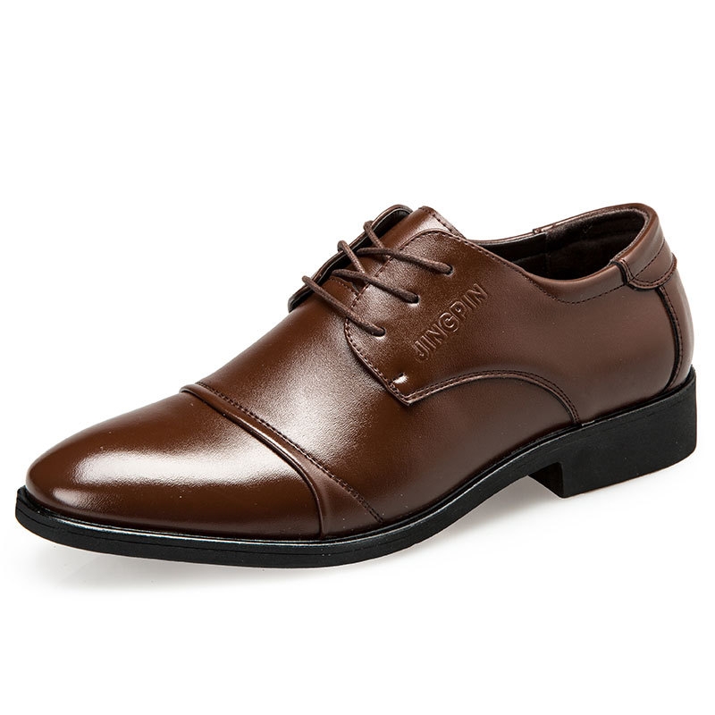 Large-sized men's leather shoe - Men Formal Wear For Wedding recension och pris