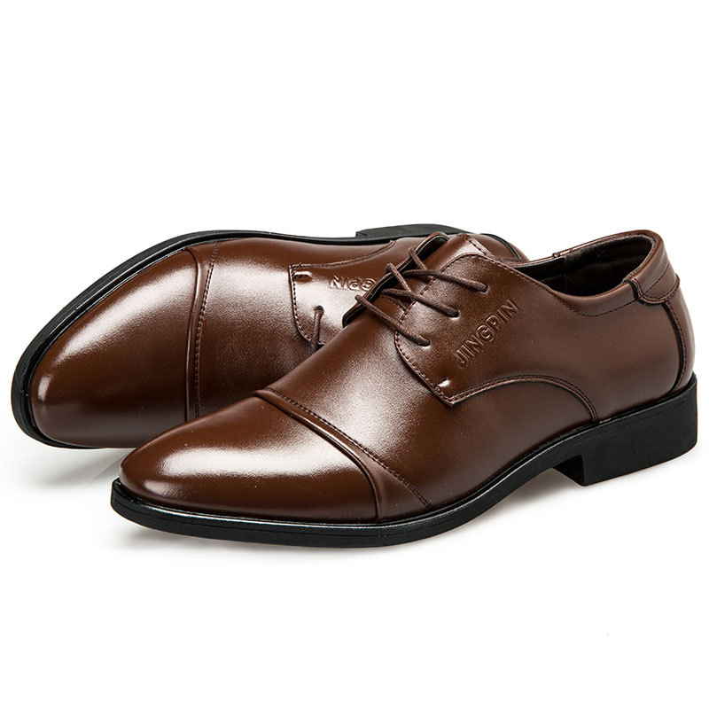 Large-sized men's leather shoe - Men Formal Wear For Wedding recension och pris