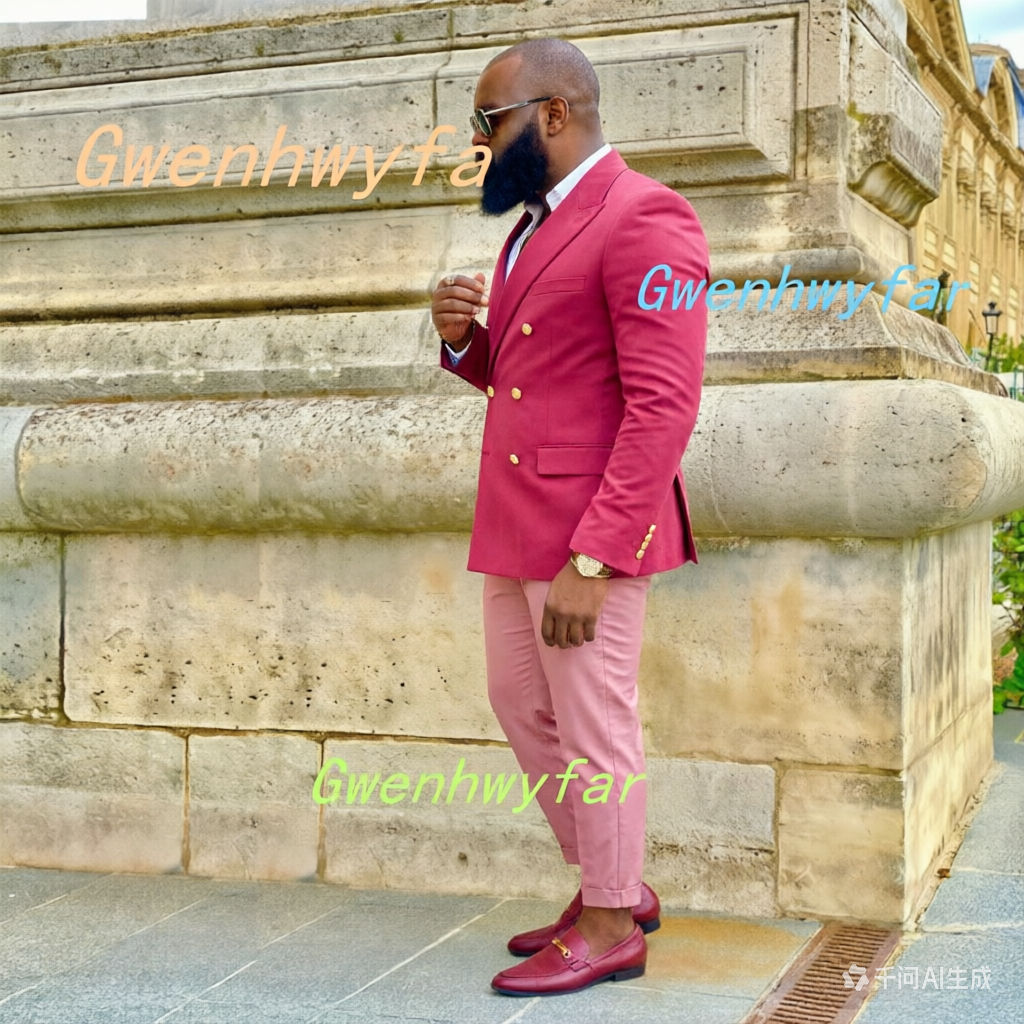 Gwenhwyfar Elegant Men's Mixed - Men Formal Wear Coat recension och pris