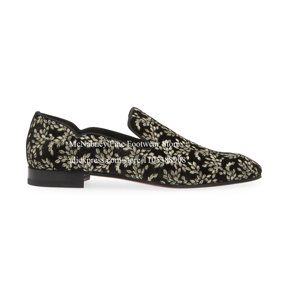 Black Silk Velvet Slip On Loaf - Men Formal Wear For Wedding recension och pris