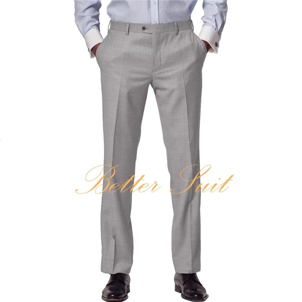 Men's Classic Fit Flat Front D - Dress Pant Flat Front recension och pris