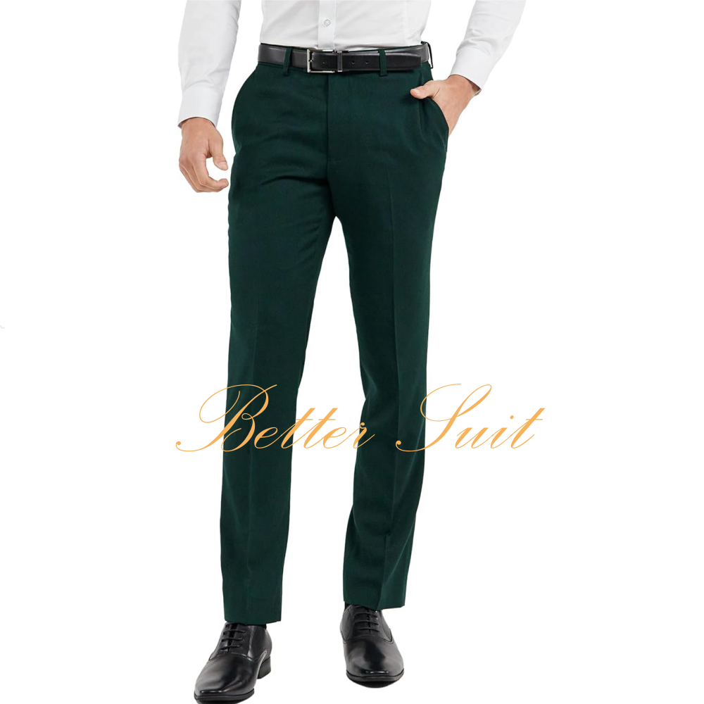 Men's Classic Fit Flat Front D - Dress Pant Flat Front recension och pris