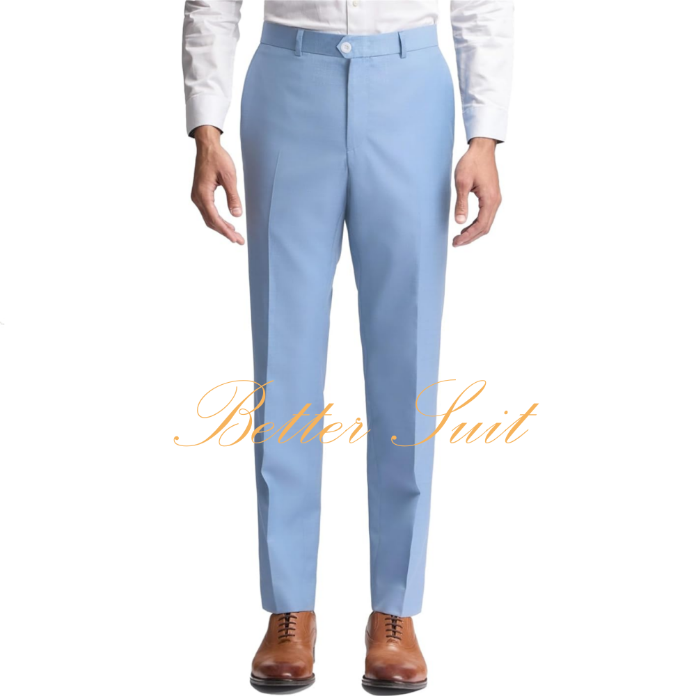 Men's Classic Fit Flat Front D - Dress Pant Flat Front recension och pris