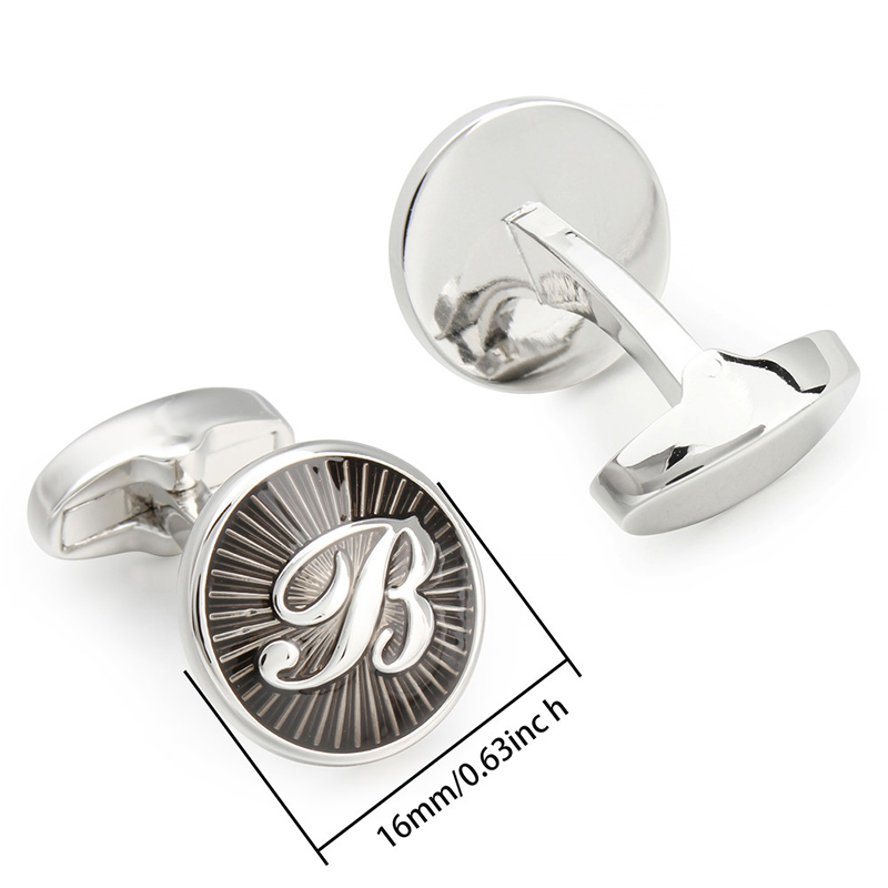 HAWSON (A-Z) Letter Cufflinks  - Dress Shirt French Cuff recension och pris
