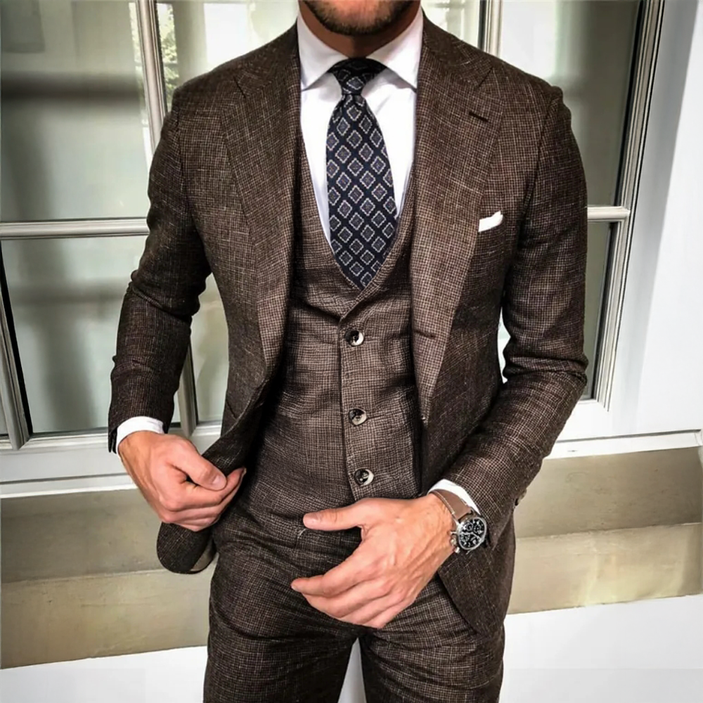 2025 Custom Business Men Suits - Men Formal Wear For Wedding recension och pris