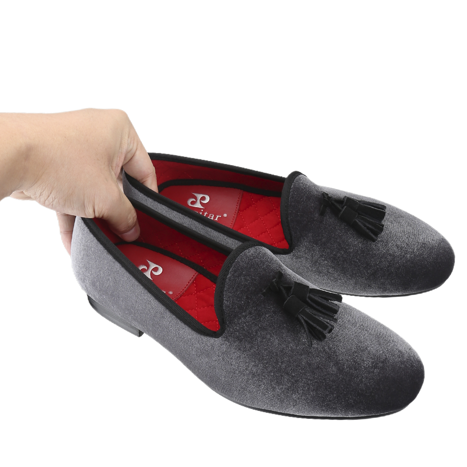 Piergitar High-Quality Gray Ve - Men Formal Wear For Wedding recension och pris