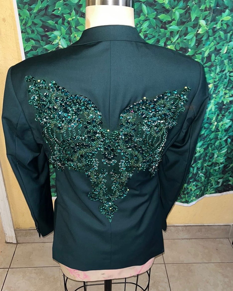 Hand-Stitched Men Suits Groom  - Men Formal Wear Modern recension och pris