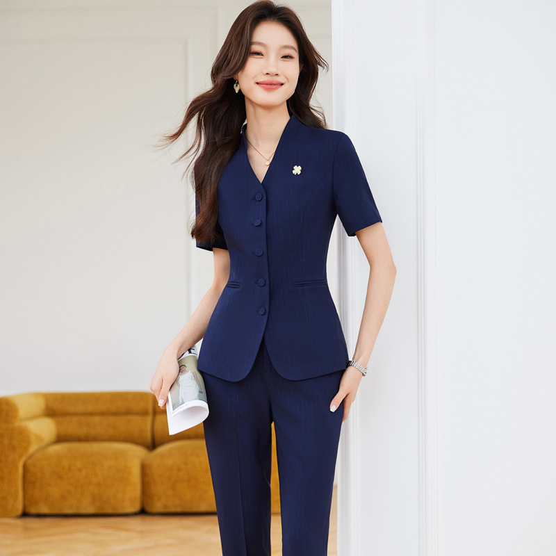Professional women's summer su - Dress Pant Flat Front recension och pris