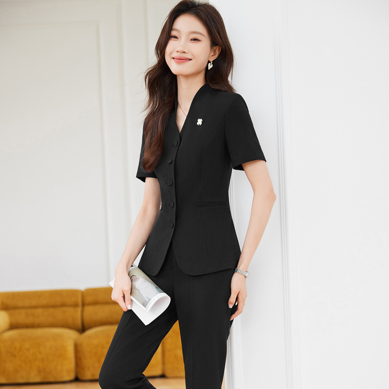Professional women's summer su - Dress Pant Flat Front recension och pris