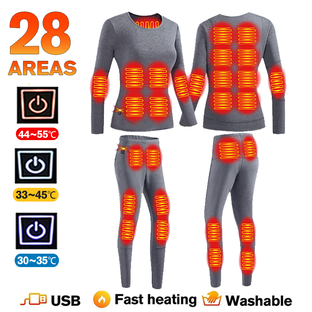 Winter Thermal Heated Jacket M - Men Formal Wear Coat recension och pris